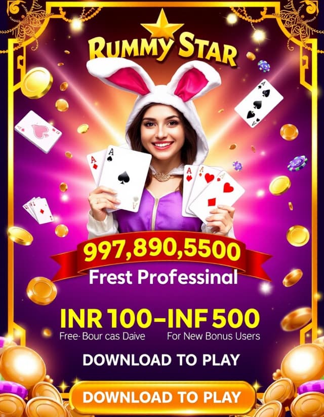 Rummy Star Banner